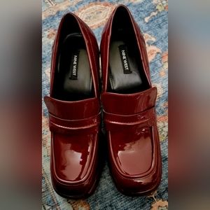 Nine West Patent Leather Loafers